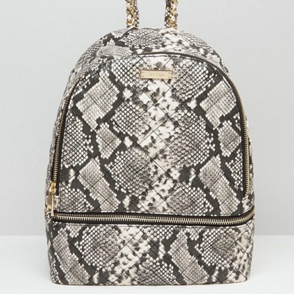 Snakeskin bookbag Clearance